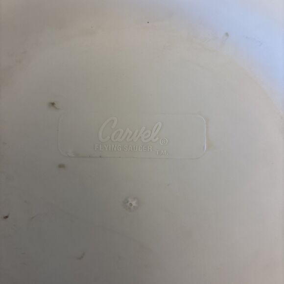 Vintage 1984 Carvel Ice Cream Yonkers NY Flying Saucer Frisbee - Picture 3 of 3
